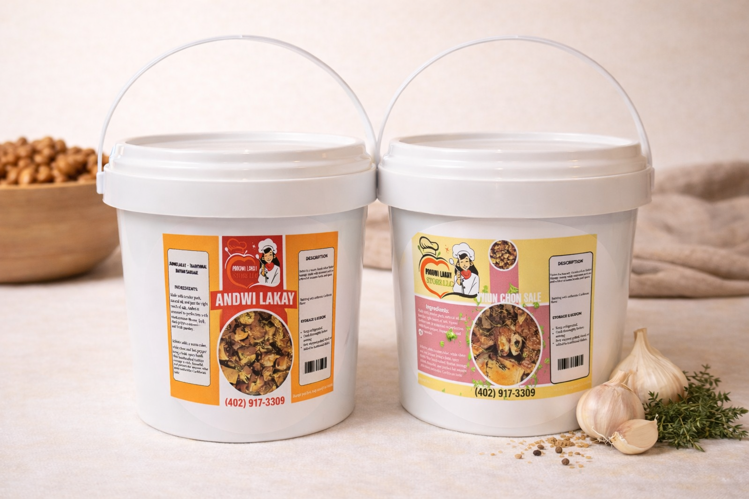 2 PACK ANDWI & VYANN SALE 56 oz 🇭🇹